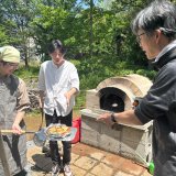 ピザ窯お披露目会を開催しました